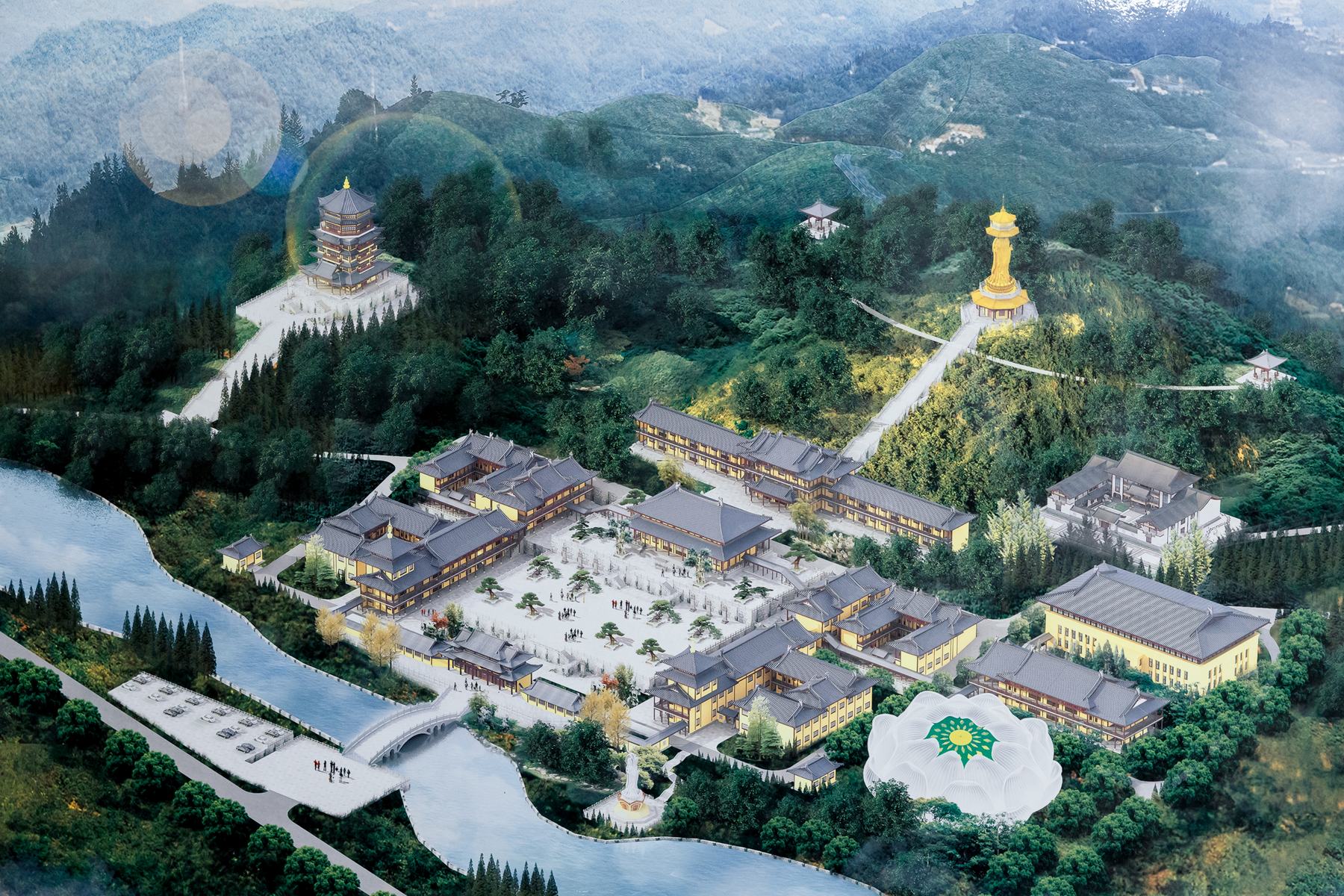 《 寺院门头与总览 》 2